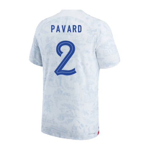 2022-2023 France Match ADV Dri-Fit Away Shirt (Pavard 2)