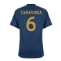 2022-2023 France Match Home Player Issue Shirt (CAMAVINGA 6)