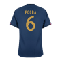2022-2023 France Match Home Player Issue Shirt (POGBA 6)