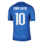 2022-2023 France Pre-Match Training Shirt (Hyper Cobalt) (Your Name)