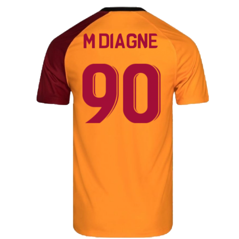 2022-2023 Galatasaray Home Shirt (Kids) (M Diagne 90)