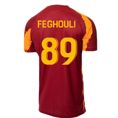2022-2023 Galatasaray Pre-Match Training Shirt (Pepper Red) (Feghouli 89)