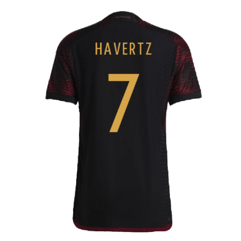2022-2023 Germany Authentic Away Shirt (HAVERTZ 7)