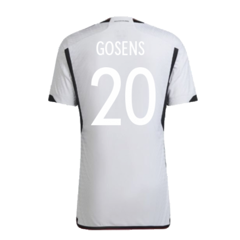 2022-2023 Germany Authentic Home Shirt (GOSENS 20)