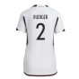 2022-2023 Germany Authentic Home Shirt (Ladies) (RUDIGER 2)