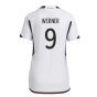 2022-2023 Germany Authentic Home Shirt (Ladies) (WERNER 9)