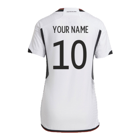2022-2023 Germany Authentic Home Shirt (Ladies) (Your Name)