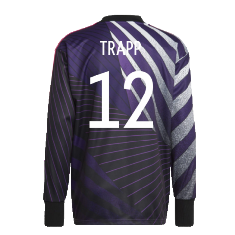 2022-2023 Germany Goalkeeper Icon Jersey (Black) (Trapp 12)