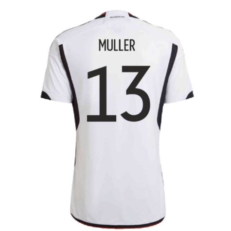 2022-2023 Germany Home Shirt (Kids) (MULLER 13)
