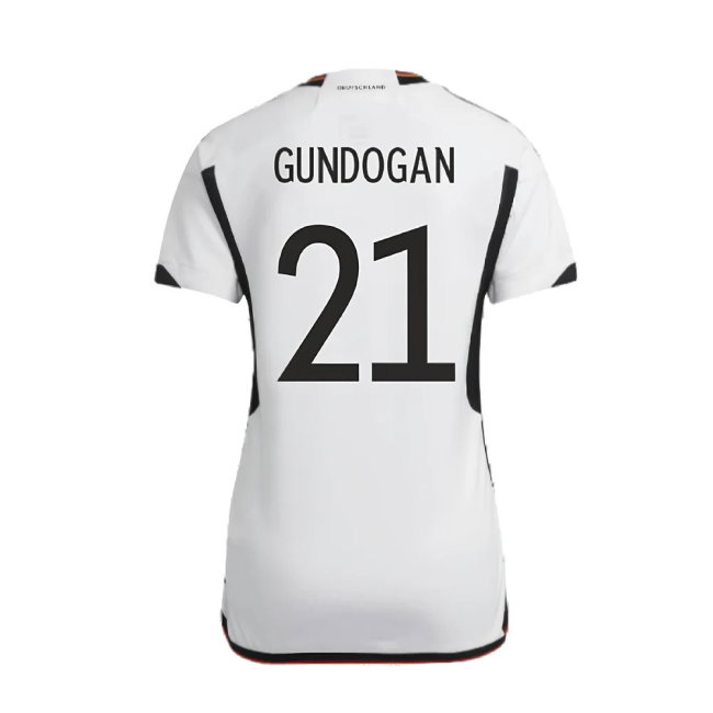 2022-2023 Germany Home Shirt (Ladies) (GUNDOGAN 21)