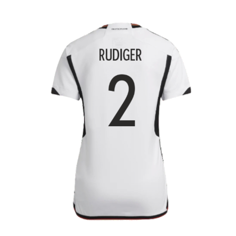 2022-2023 Germany Home Shirt (Ladies) (RUDIGER 2)