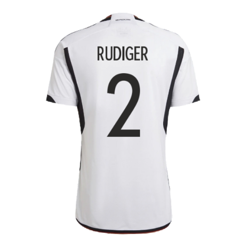 2022-2023 Germany Home Shirt (RUDIGER 2)