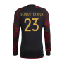 2022-2023 Germany Long Sleeve Away Shirt (Schlotterbeck 23)