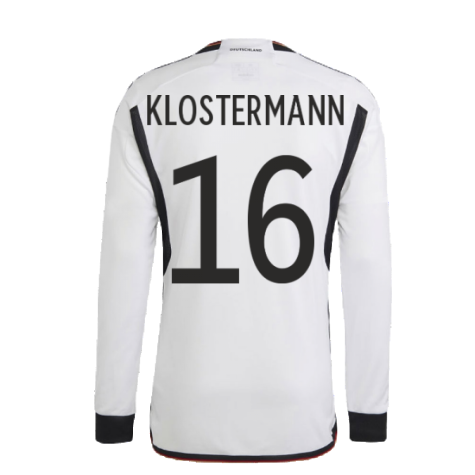 2022-2023 Germany Long Sleeve Home Shirt (KLOSTERMANN 16)