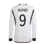 2022-2023 Germany Long Sleeve Home Shirt (WERNER 9)