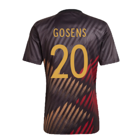 2022-2023 Germany Pre-Match Shirt (Black) (GOSENS 20)