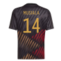 2022-2023 Germany Pre-Match Shirt (Black) - Kids (MUSIALA 14)