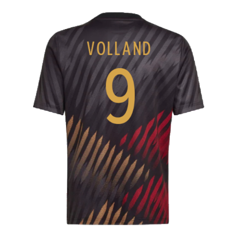 2022-2023 Germany Pre-Match Shirt (Black) - Kids (VOLLAND 9)