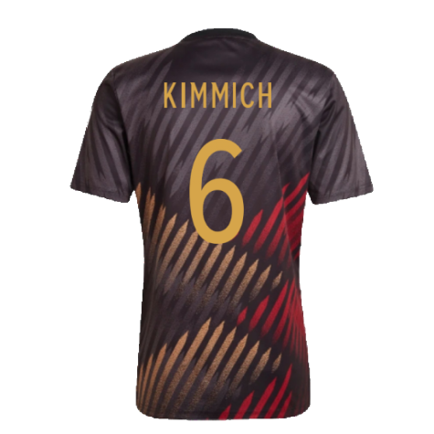 2022-2023 Germany Pre-Match Shirt (Black) (KIMMICH 6)