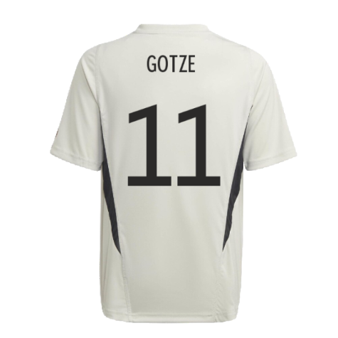 2022-2023 Germany Training Jersey (Alumina) - Kids (Gotze 11)