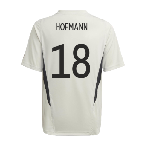 2022-2023 Germany Training Jersey (Alumina) - Kids (Hofmann 18)