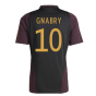 2022-2023 Germany Training Jersey (Shadow Maroon) (GNABRY 10)