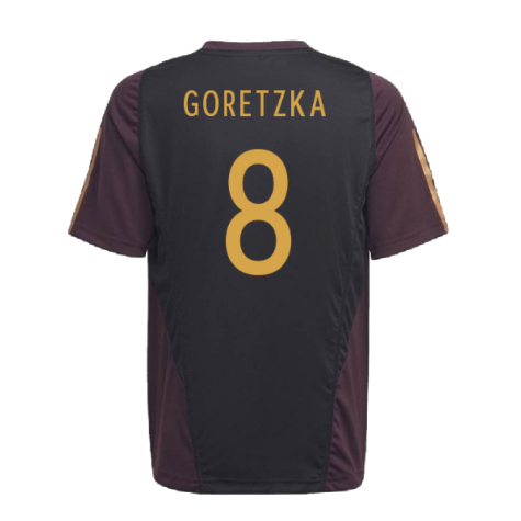 2022-2023 Germany Training Jersey (Shadow Maroon) - Kids (GORETZKA 8)