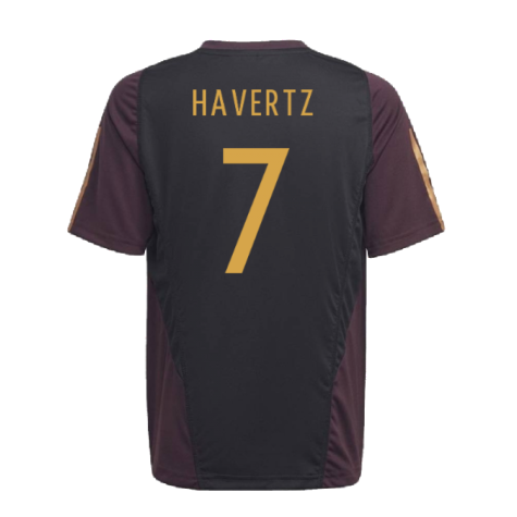2022-2023 Germany Training Jersey (Shadow Maroon) - Kids (HAVERTZ 7)