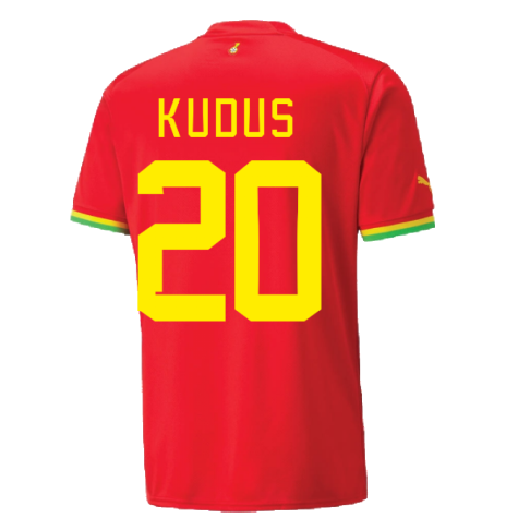 2022-2023 Ghana Away Shirt (KUDUS 20)