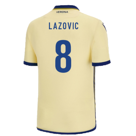 2022-2023 Hellas Verona Away Shirt (LAZOVIC 8)