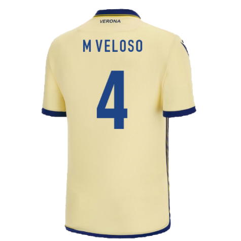 2022-2023 Hellas Verona Away Shirt (M VELOSO 4)