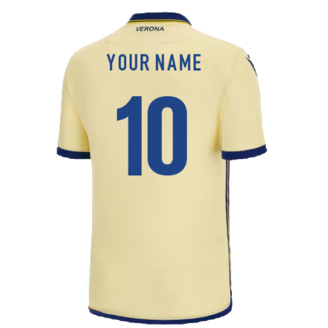2022-2023 Hellas Verona Away Shirt (Your Name)