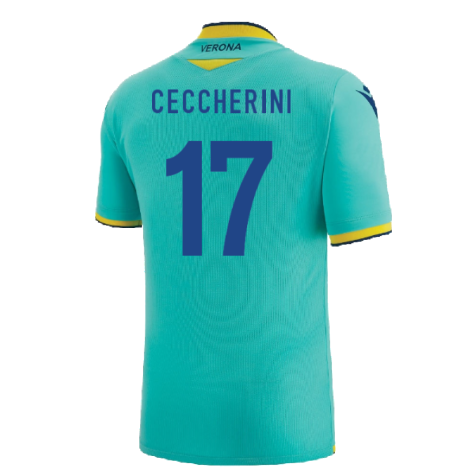 2022-2023 Hellas Verona Third Shirt (CECCHERINI 17)
