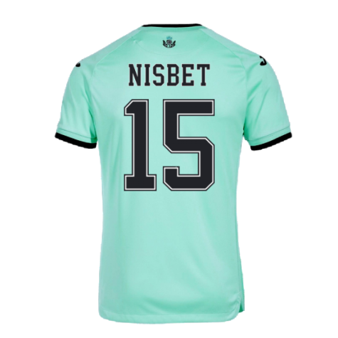 2022-2023 Hibernian Away Shirt (NISBET 15)