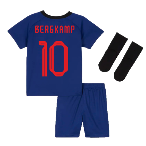 2022-2023 Holland Away Mini Kit (Bergkamp 10)