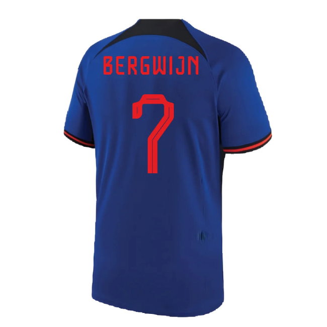 2022-2023 Holland Away Shirt (Kids) (BERGWIJN 7)