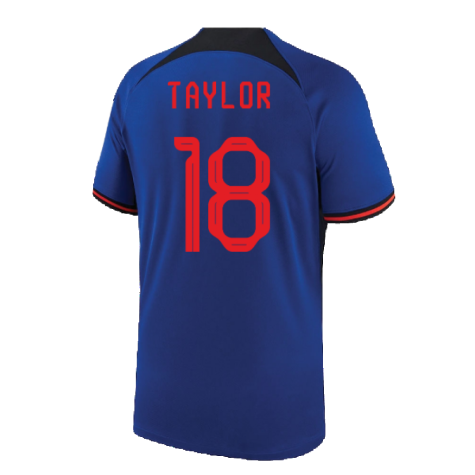 2022-2023 Holland Away Shirt (Kids) (TAYLOR 18)