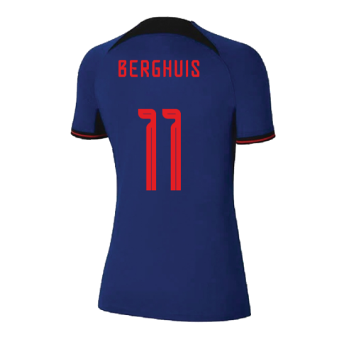 2022-2023 Holland Away Shirt (Ladies) (Berghuis 11)