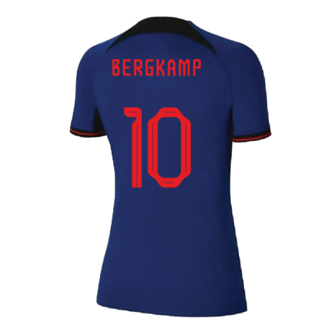 2022-2023 Holland Away Shirt (Ladies) (Bergkamp 10)