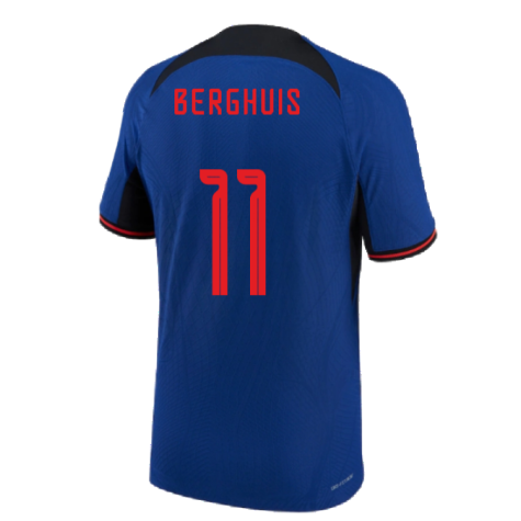 2022-2023 Holland Away Vapor Shirt (Berghuis 11)