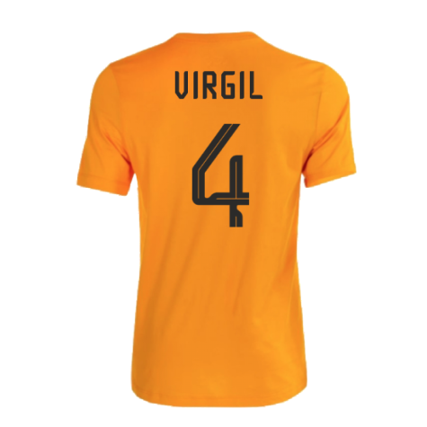 2022-2023 Holland Crest Tee (Orange) (VIRGIL 4)
