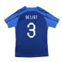 2022-2023 Holland Dri-FIT Training Shirt (Blue) - Kids (De Ligt 3)