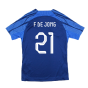 2022-2023 Holland Dri-FIT Training Shirt (Blue) - Kids (F De Jong 21)