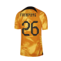 2022-2023 Holland Home Dri-Fit ADV Match Shirt (Frimpong 26)
