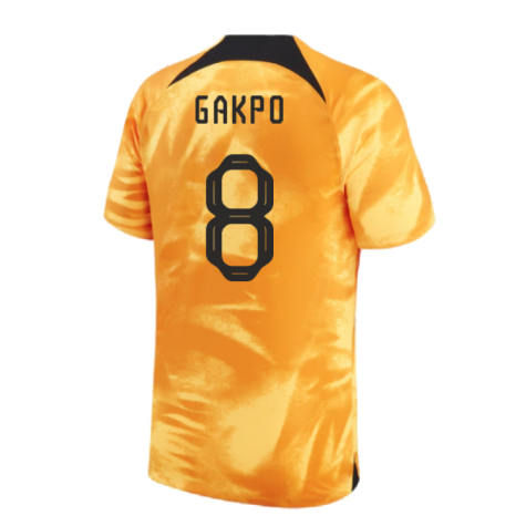 2022-2023 Holland Home Shirt (GAKPO 8)