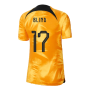 2022-2023 Holland Home Shirt (Ladies) (Blind 17)
