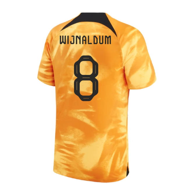 2022-2023 Holland Home Shirt (WIJNALDUM 8)