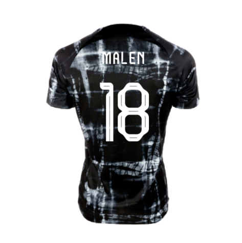 2022-2023 Holland Pre-Match Training Shirt (Black) (MALEN 18)