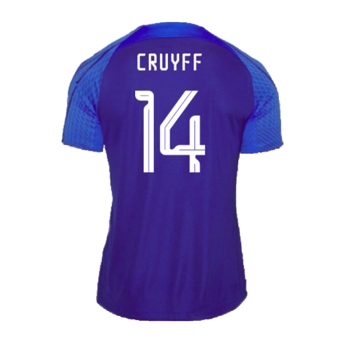 2022-2023 Holland Strike Training Shirt (Blue) (Cruyff 14)