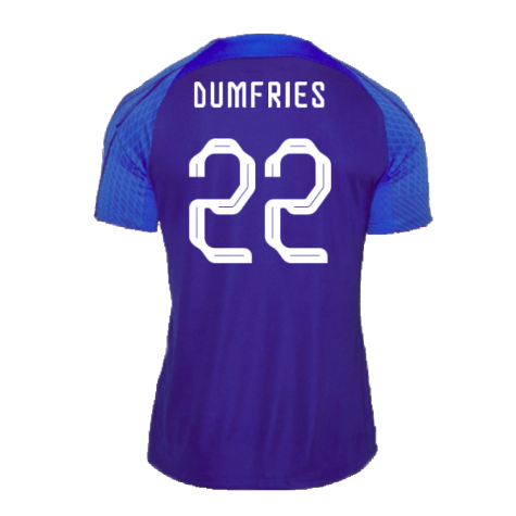 2022-2023 Holland Strike Training Shirt (Blue) (Dumfries 22)